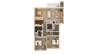 2 Bedroom 2 Bathroom, 1,073 sq ft, Falcon floorplan 2 Bedroom 2 Bathroom, 1,073 sq ft, Falcon floorplan at Bexley Village, Greenwood, IN, 46143
